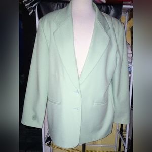 (Sale) Haberdashery Lt green Blazer